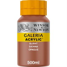 Winsor & Newton Galeria 500ml Burnt Sienna Opaque