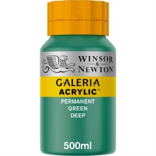 Winsor & Newton Galeria 500ml Permanent Green Deep