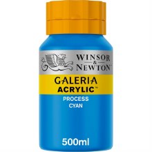 Winsor & Newton Galeria 500ml Process Cyan