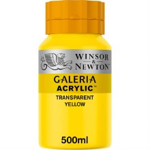 Winsor & Newton Galeria 500ml Transparent Yellow Winsor & Newton Galeria 500ml Transparent Yellow