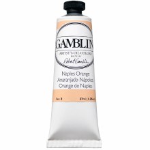 GAMBLIN ARTIST'S OIL 37ml NAPLES ORANGE GAMBLIN ARTIST'S OIL 37ml NAPLES ORANGE