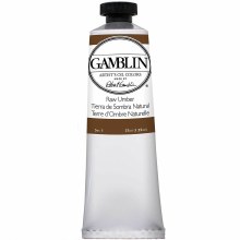 GAMBLIN ARTIST'S OIL 37ml RAW UMBER GAMBLIN ARTIST'S OIL 37ml RAW UMBER