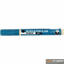 Glass & Porcelain Marker 2-4mm Turquoise