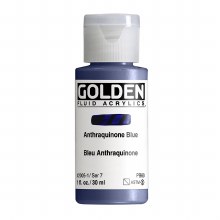 Golden Fluid 30ml Anthraquinone Blue Golden Fluid 30ml Anthraquinone Blue