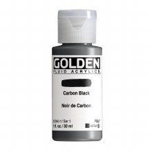 Golden Fluid 30ml Carbon Black Golden Fluid 30ml Carbon Black