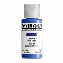 Golden Fluid 30ml Cerulean Blue Deep Golden Fluid 30ml Cerulean Blue Deep
