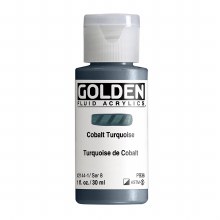 Golden Fluid 30ml Cobalt Turquoise Golden Fluid 30ml Cobalt Turquoise