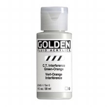 Golden Fluid 30ml Interference Green/Orange Golden Fluid 30ml Interference Green/Orange