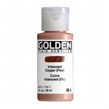 Golden Fluid 30ml Iridescent Copper Fine Golden Fluid 30ml Iridescent Copper Fine