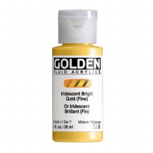Golden Fluid 30ml Iridescent Bright Gold Fine Golden Fluid 30ml Iridescent Bright Gold Fine