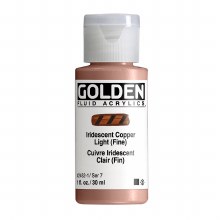 Golden Fluid 30ml Iridescent Gold Deep Fine Golden Fluid 30ml Iridescent Gold Deep Fine