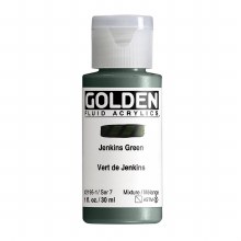 Golden Fluid 30ml Jenkins Green Golden Fluid 30ml Jenkins Green