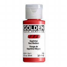 Golden Fluid 30ml Naphthol Red Medium Golden Fluid 30ml Naphthol Red Medium