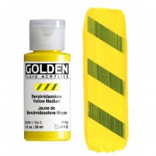 Golden Fluid 30ml Benzimidazolone Yellow Medium