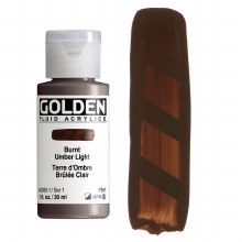 Golden Fluid 30ml Burnt Umber Light Golden Fluid 30ml Burnt Umber Light