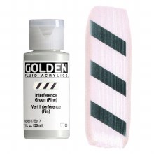 Golden Fluid 30ml Interference Green Fine Golden Fluid 30ml Interference Green Fine