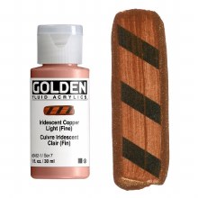 Golden Fluid 30ml Iridescent Copper Light Fine