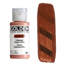 Golden Fluid 30ml Iridescent Copper Fine