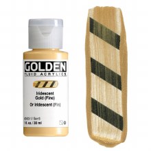 Golden Fluid 30ml Iridescent Gold Fine