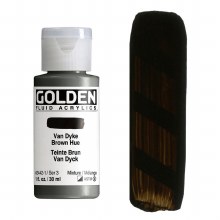 Golden Fluid 30ml VanDyke Brown Hue