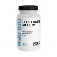 Golden Fluid Matte Medium 237ml
