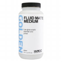 Golden Fluid Matte Medium 473ml