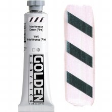 Golden Heavy Body 59ml Interference Green (Fine)