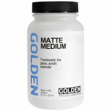 Golden Matte Medium 237ml