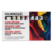 Golden Open Acrylics Slow Drying - Modern Theory Golden Open Acrylics Slow Drying - Modern Theory