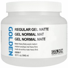 Golden Regular Gel (Matte) 946ml Golden Regular Gel (Matte) 946ml