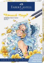 Goldfaber Sketch Marker Romantic Manga Set No.1
