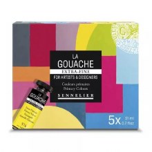 Sennelier Gouache Primary Colour Set 5x21ml