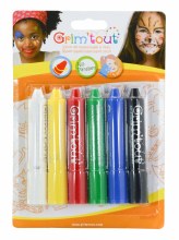 Grim'Tout Make-UP Crayon Set of 6