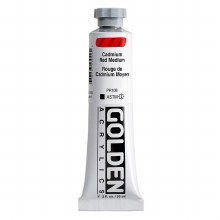 Golden Heavy Body 59ml Cadmium Red Medium Hue Golden Heavy Body 59ml Cadmium Red Medium Hue