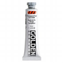 Golden Heavy Body 59ml Transparent Red Iron Oxide Golden Heavy Body 59ml Transparent Red Iron Oxide
