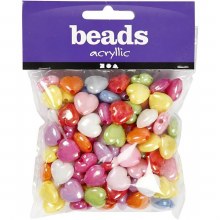 Heart Beads 70g Heart Beads 70g