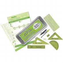 Helix Oxford Geo Maths Set in Storage Tin