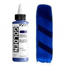 Golden High-Flow 118ml Phthalo Blue (Green Shade) Golden High-Flow 118ml Phthalo Blue (Green Shade)