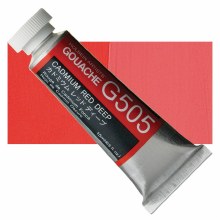Holbein 15ml Artist Gouache G505 - Cadmium Red Deep