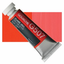 Holbein 15ml Artist Gouache G507 - Flame Red