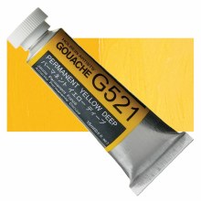 Holbein 15ml Artist Gouache G521 - Permanent Yellow Deep