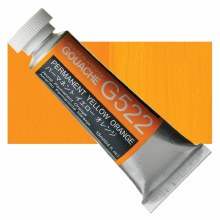 Holbein 15ml Artist Gouache G522 - Permanent Yellow Orange
