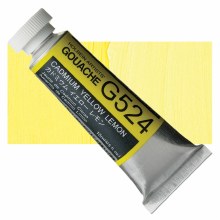 Holbein 15ml Artist Gouache G524 - Cadmium Yellow Lemon