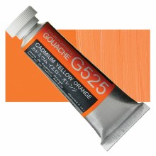 Holbein 15ml Artist Gouache G525 - Cadmium Yellow Orange