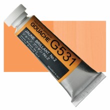 Holbein 15ml Artist Gouache G531 - Jaune Brillant No.2