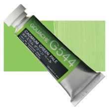 Holbein 15ml Artist Gouache G544 - Cadmium Green Pale