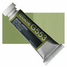 Holbein 15ml Artist Gouache G553 - Moss Green