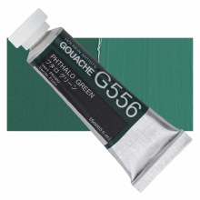 Holbein 15ml Artist Gouache G556 - Phthalo Green