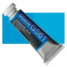 Holbein 15ml Artist Gouache G561 - Turquoise Blue
