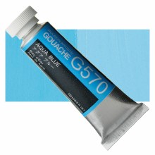 Holbein 15ml Artist Gouache G570 - Aqua Blue
